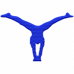 Sports Silhouette Embroidery Design 2